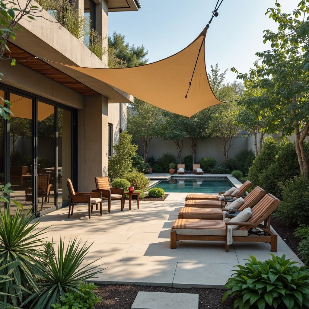 Custom concrete patio in Waller TX backyard